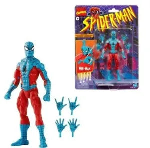 [Pre-Owned] Hasbro Spider-Man Retro Web-Man 6" Action Figure - Sweets and Geeks