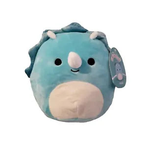 (Missing Tag) Squishmallows - Malik the Triceratops 7" - Sweets and Geeks