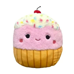 Squishmallow: Fuzzmallows - Clara The Cup Cake 12" - Sweets and Geeks