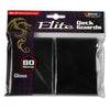 Elite Deck Guards: 80-Pack Black Gloss Sleeves - Sweets and Geeks