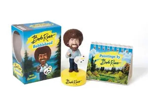 Bob Ross Bobblehead Running Press Mega Kit with Sound - Sweets and Geeks