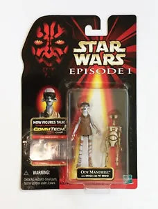 Star Wars: Episode I - Ody Manderell with OTOGA 222 Pit Droid Figure with CommTech™ Chip - Sweets and Geeks