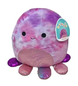 Adelaide the Pink Fashion Octopus 12" Squishmallow Plush - Sweets and Geeks