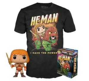 Funko POP! Tees: Masters of the Universe - He-Man - Sweets and Geeks