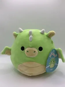 Squishmallow - Eyk the Green Dragon 8” - Sweets and Geeks