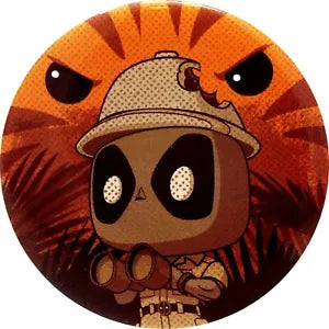 Funko Pop! Buttons: Safari Deadpool - Sweets and Geeks