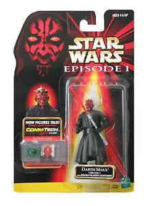 Star Wars: Episode I - Darth Maul Figure with CommTech™ Chip - Sweets and Geeks