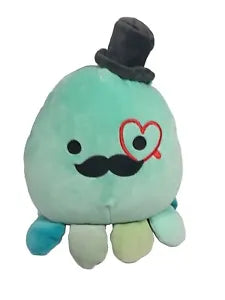 Squishmallow - Eiko the Mustached Octopus (Valentines) 8" - Sweets and Geeks