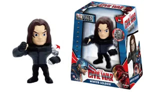 Marvel 4" Metal DieCast Winter Soldier M49 Collectable Figure - Sweets and Geeks