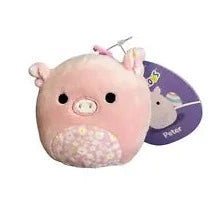 Squishmallows - Peter the Pig 3.5” Keychain (Easter) - Sweets and Geeks