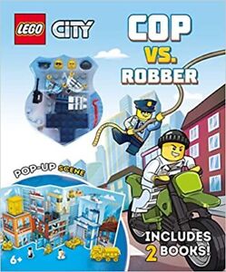 LEGO City Cop vs Robber Pop-up Book 2-Pack - Sweets and Geeks