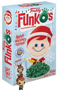 Funko Pop! FunkO's Cereal - Freddy Funko Happy Holidays Edition (Funko Shop Exclusive) (Expired Cereal) - Sweets and Geeks