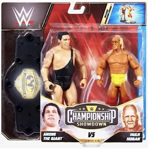 WWE Championship Showdown: Series 10 - Andre the Giant vs Hulk Hogan Action Figure Set - Sweets and Geeks