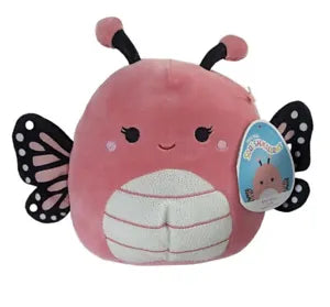 Squishmallow - Andreina the Pink Butterfly Monarch 7.5" - Sweets and Geeks