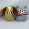 Disney Squishmallows - Tramp 8" and Lady 8"