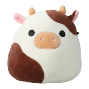 Squishmallows 7'' Ronnie the Cow Plush - Sweets and Geeks