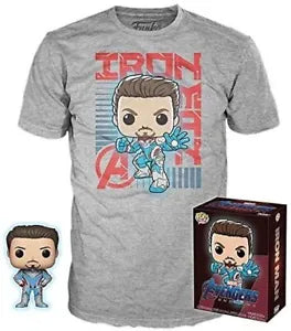 Funko Tee: Marvel Avenger's Endgame - Iron Man - Sweets and Geeks