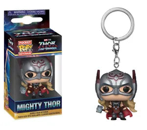 Funko Pop Keychain: Marvel - Mighty Thor - Sweets and Geeks