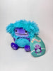 Squishmallows - Buna the Purple and Teal Yeti 5"
