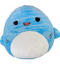Squishmallow - Lamar the Glittery Blue Whale Shark 7.5"
