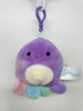Squishmallow Clip On - Mary the Galaxy Octopus 3.5"