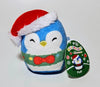 Squishmallow - Micromallow: Puff the Penguin w/ Santa Hat 2.5"