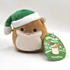 Squishmallow - Micromallow: Humphrey the Hamster w/ Christmas Hat 2.5"