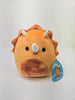 Squishmallows - Lyan the Orange Triceratops 7.5"