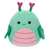 Squishmallows - Mattea the Valentines Grasshopper 5"