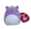 Squishmallows - Francine the Purple Frog w/ Crown 5"
