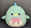 Squishmallow - Dolores the Blue Chick w/ Pink Bow 8"