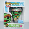 Funko Pop! Television: Sesame Street - Oscar the Grouch #1793 (Flocked) (Special Edition)