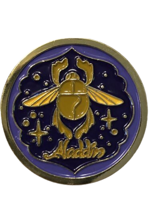 Aladdin Golden Beetle Funko Pop! Enamel Pin - Sweets and Geeks