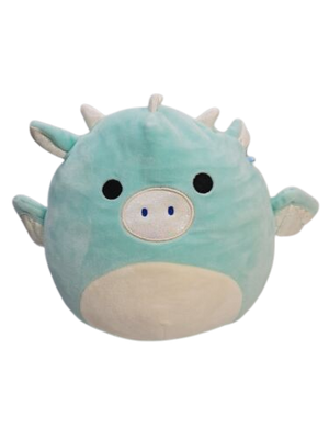 Squishmallow - Teal Dragon 8" - Sweets and Geeks