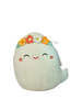 Squishmallows - Felize the Ghost w/ Flower Headband 8"