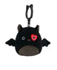 Squishmallow Keychain - Emily the Valentines Bat 3.5"