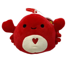 Squishmallows - Carlos the Crab 3.5" (Valentines) - Sweets and Geeks