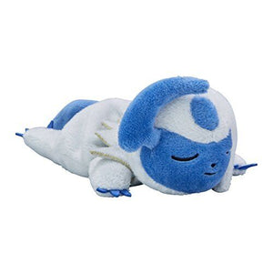 Absol Japanese Pokémon Center Kuttari Plush (Good Night) - Sweets and Geeks