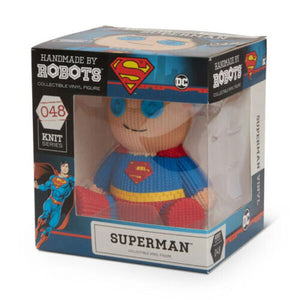 Handmade By Robots - Superman Knit Vinyl Figure - Sweets and Geeks