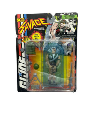 G.I. Joe: SGT. Savage and His Screaming Eagles™ - Cryo-Freeze SGT. Savage Action Figure - Sweets and Geeks
