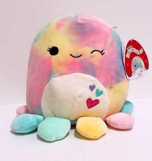 Opal the Octopus 12" Squishmallow Valentine Plush - Sweets and Geeks