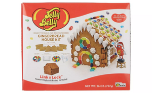 Jelly Belly Gingerbread House Kit 26oz - Sweets and Geeks
