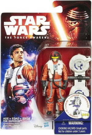 Star Wars The Force Awakens Poe Dameron Action Figure Combine - Sweets and Geeks