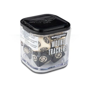 Warhammer 40K Wound Trackers Black and White - Sweets and Geeks