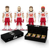 Funko Gold 12" KANSAS CITY CHIEFS SUPER BOWL 4-PACK Limited to 2023 Pieces