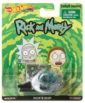 Rick and Morty HotWheels: Rick's Ship - Sweets and Geeks