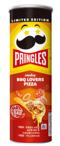 Pringles BBQ Lovers Pizza 102g - Sweets and Geeks