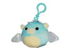 Squishmallows - Keith the Pegasus Blue Dragon 3.5" clip on