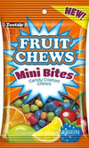 Tootsie Fruit Chews Mini Bites Peg Bag 6oz