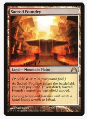 Sacred Foundry - Gatecrash - #245/249 - Sweets and Geeks